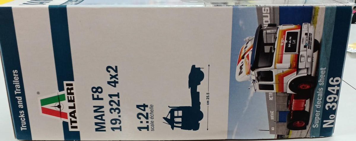 Italeri Car & Truck 1/24 MAN F8 19.321 4×2