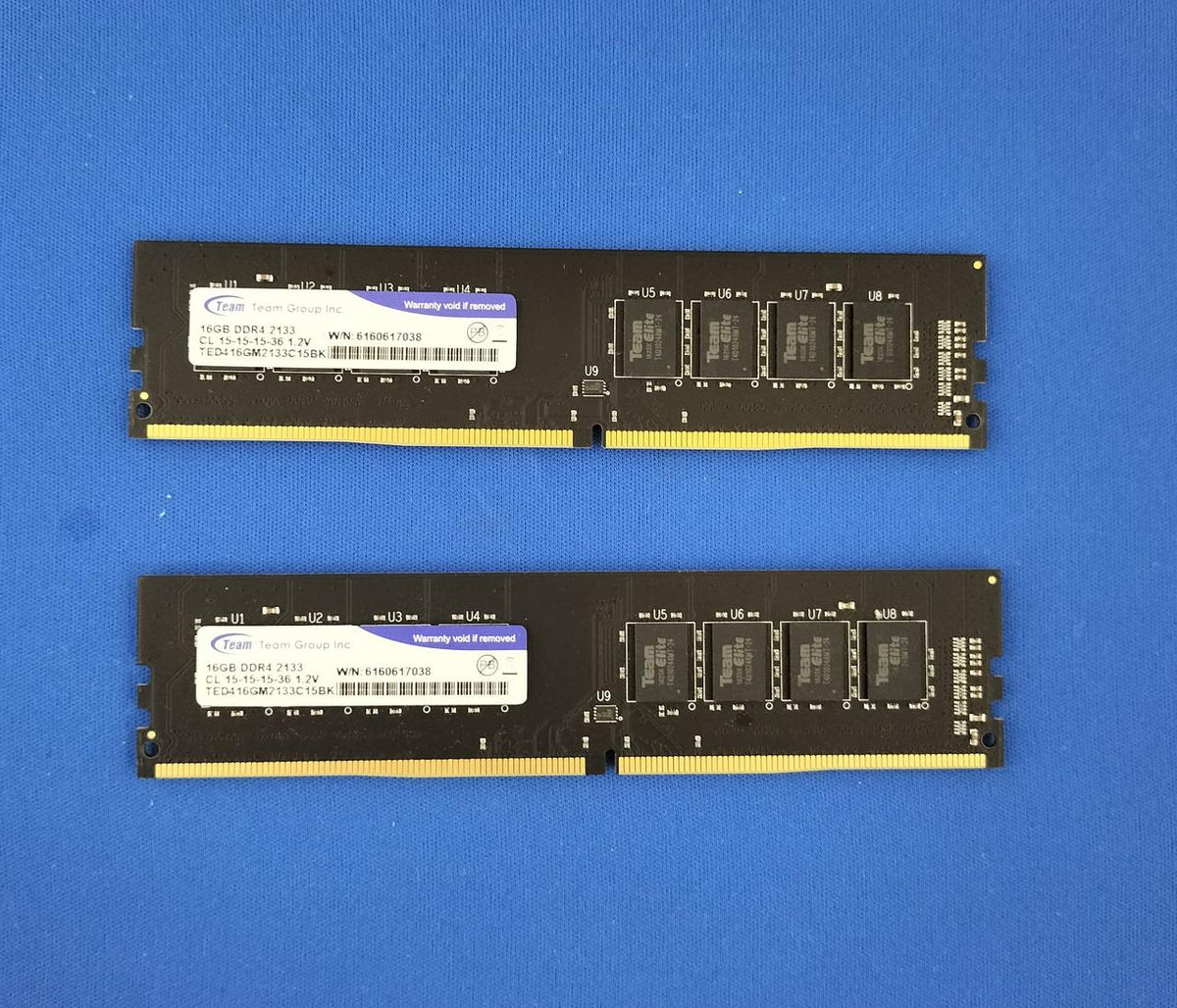 TEAM Desktop memory TED416GM2133C15BK