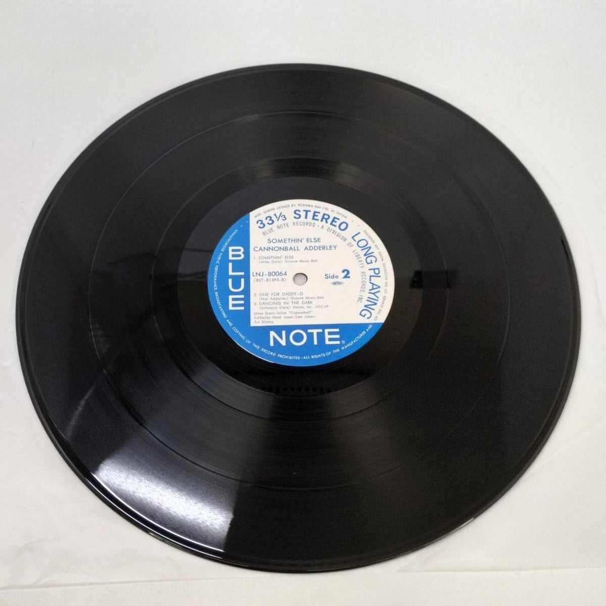 VICTOR LP Record / LNJ80064 Cannonball Adderley / Samsin Els