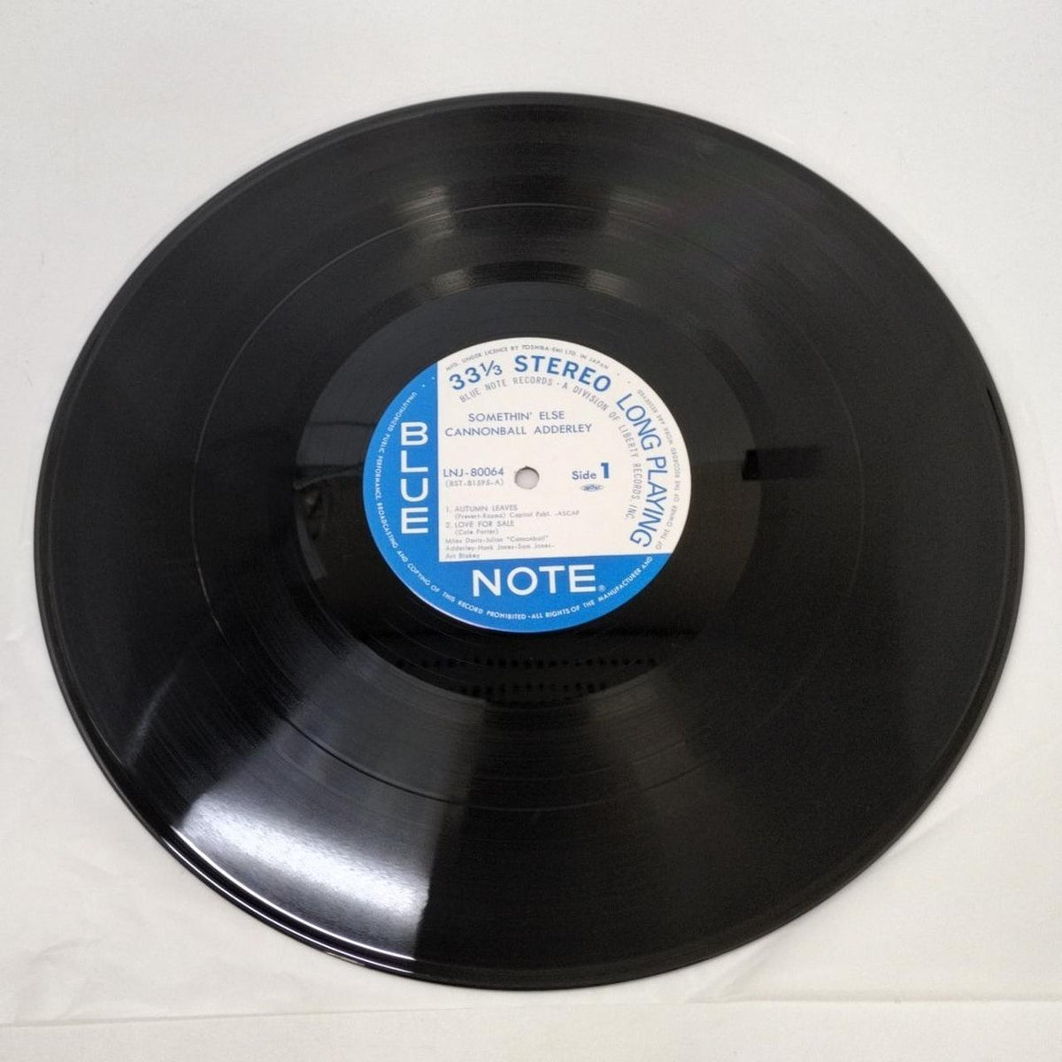 VICTOR LP Record / LNJ80064 Cannonball Adderley / Samsin Els