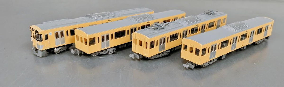 GREENMAX N Gauge 30707 Seibu New 2000 Series Early Model (Shinjuku Line, 2529 Set, Be)