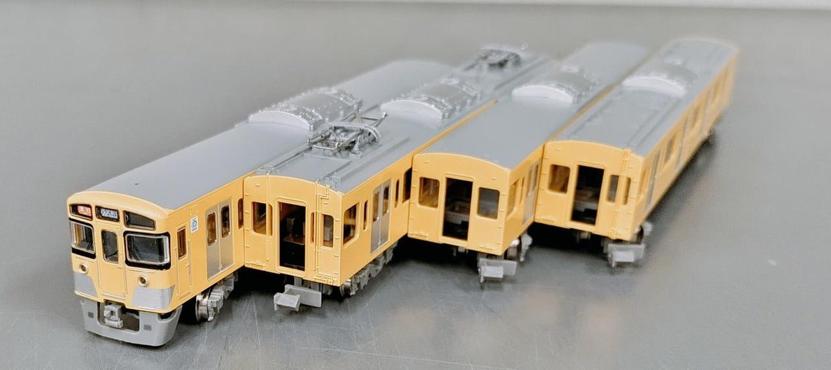 GREENMAX N Gauge 30707 Seibu New 2000 Series Early Model (Shinjuku Line, 2529 Set, Be)