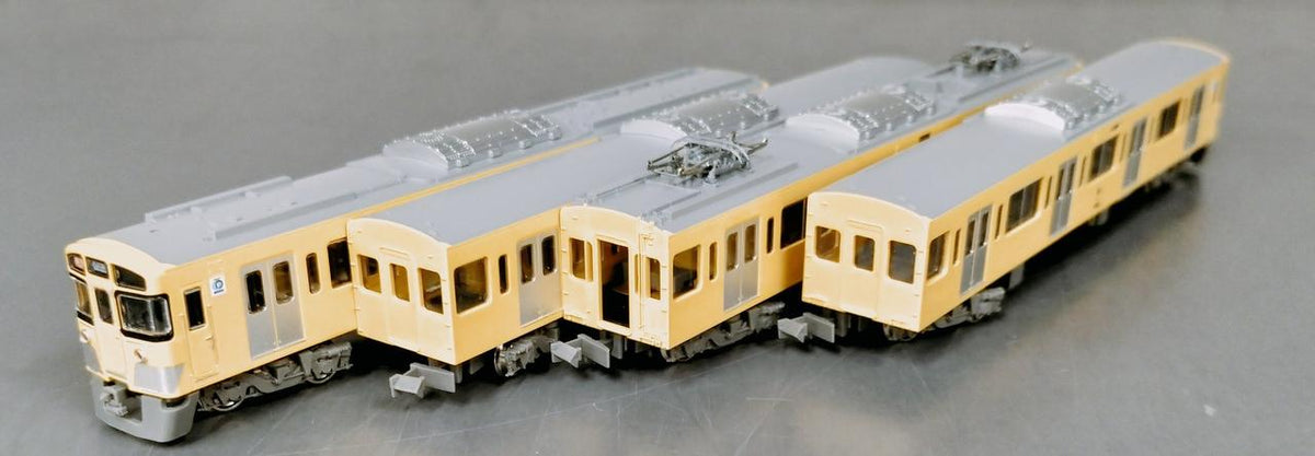 GREENMAX N Gauge 30704 Seibu New 2000 Series Early Model (Shinjuku Line, 2507 Set, Ben