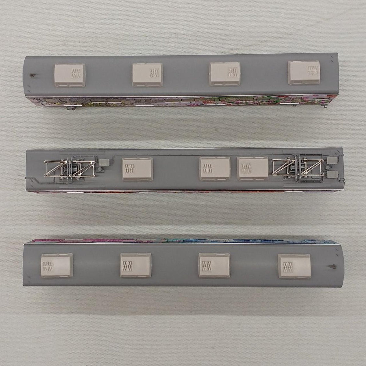 GREENMAX N Gauge 50847 Chichibu Railway 7500 Series Wrapping Train Coloring Included