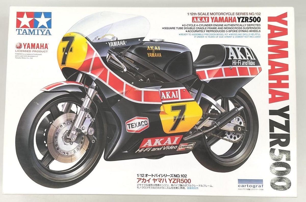 TAMIYA 1/12 Acai Yamaha YZR500 14102 NO.102