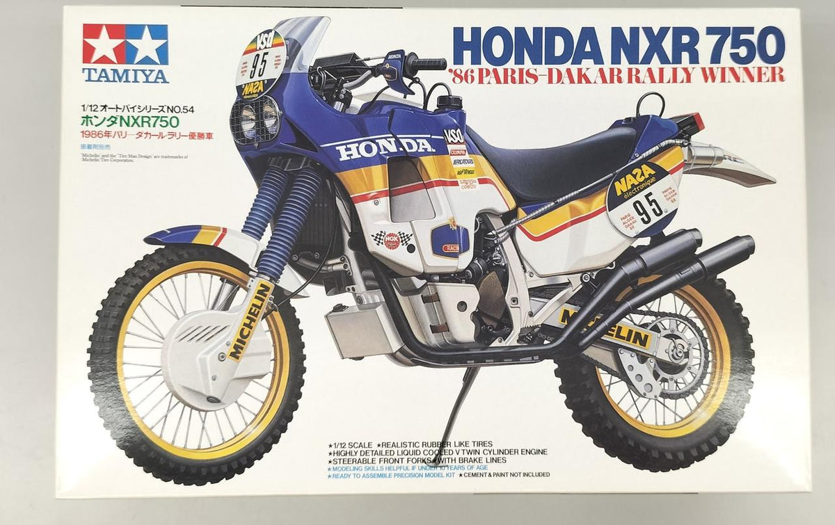 TAMIYA 1/12 NXR750 Paris-Dakar Rally Winner Car 14054 NO.54