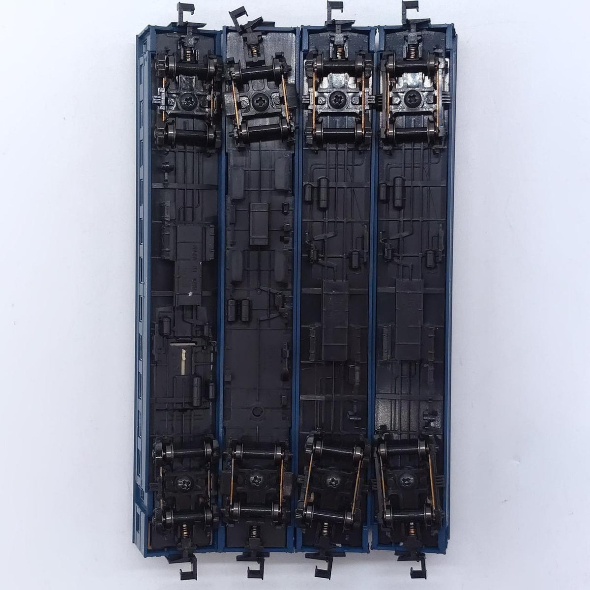 KATO N Gauge Old Model Passenger Cars 4-Car Set (Blue) - Banzai Thrifting | BanzaiHobby