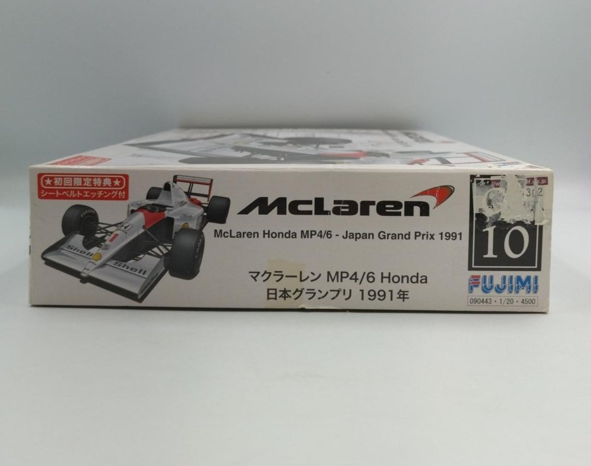 FUJIMI 1/20 Scale Plastic Model McLaren MP4/6 HONDA Japan Grand Prix 199