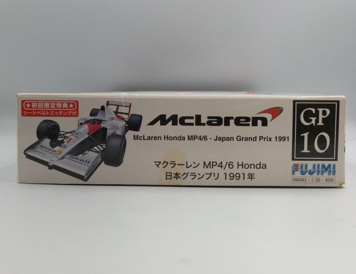 FUJIMI 1/20 Scale Plastic Model McLaren MP4/6 HONDA Japan Grand Prix 199