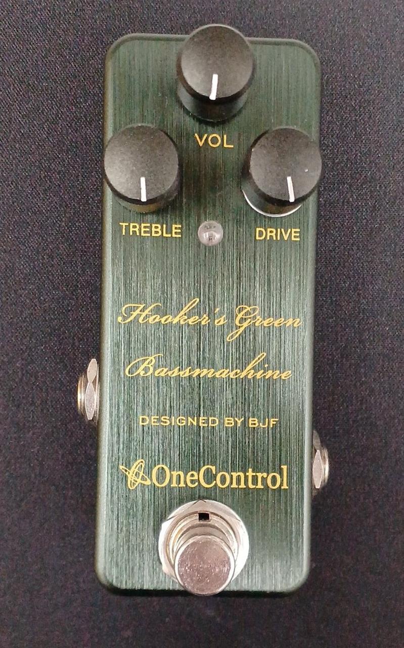 ONECONTROL Bass Effects Pedal: HOOKER'S GREEN BASS MACHINE