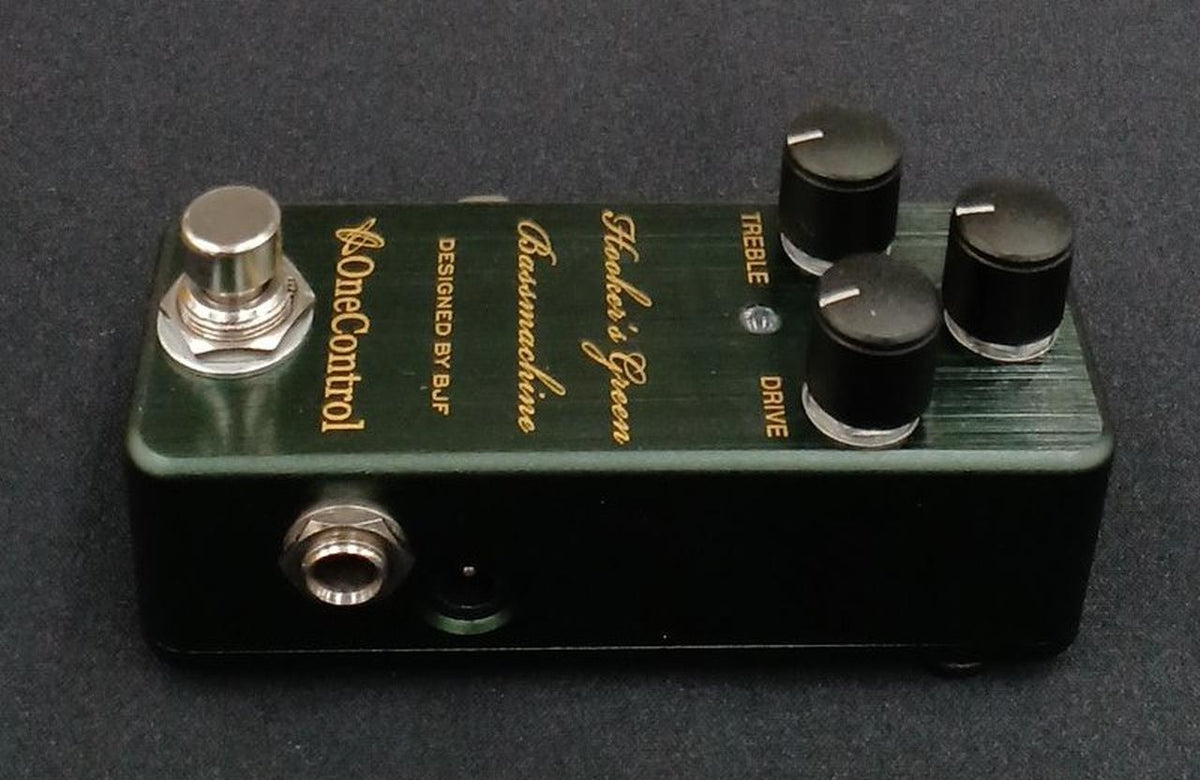 ONECONTROL Bass Effects Pedal: HOOKER'S GREEN BASS MACHINE
