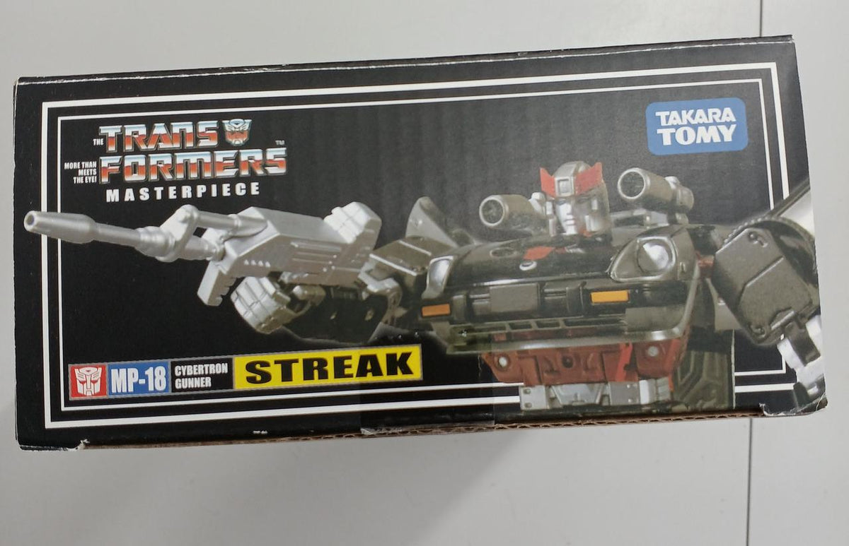 Takara Tomy Robot Soft Vinyl Figure MP-18 Streak Nissan Fairlady 280Z-T - Takara Tomy Banzai Hobby