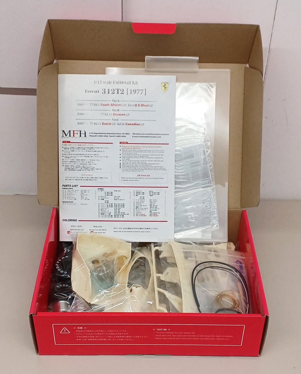 Model Factory Hiro 1/12 Ferrari 312T2 '77 - Banzai Thrifting | BanzaiHobby