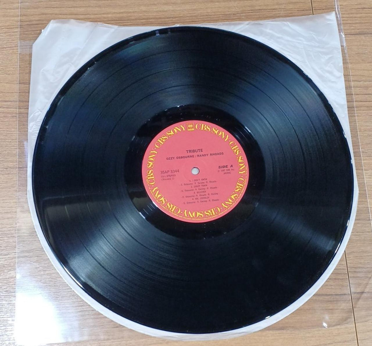 OZZY OSBOURNE LP RANDY RHOADS TRIBUTE