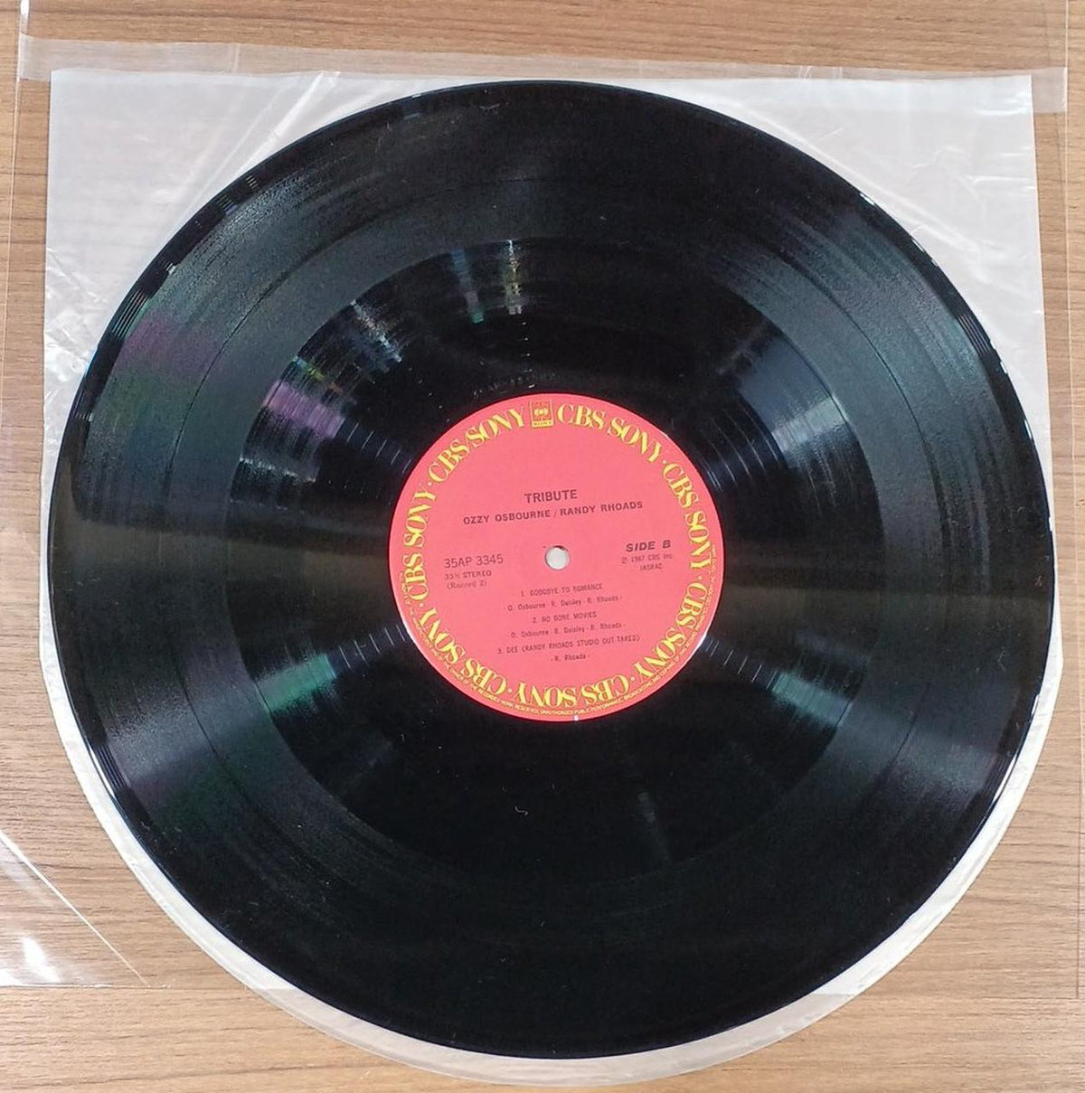 OZZY OSBOURNE LP RANDY RHOADS TRIBUTE