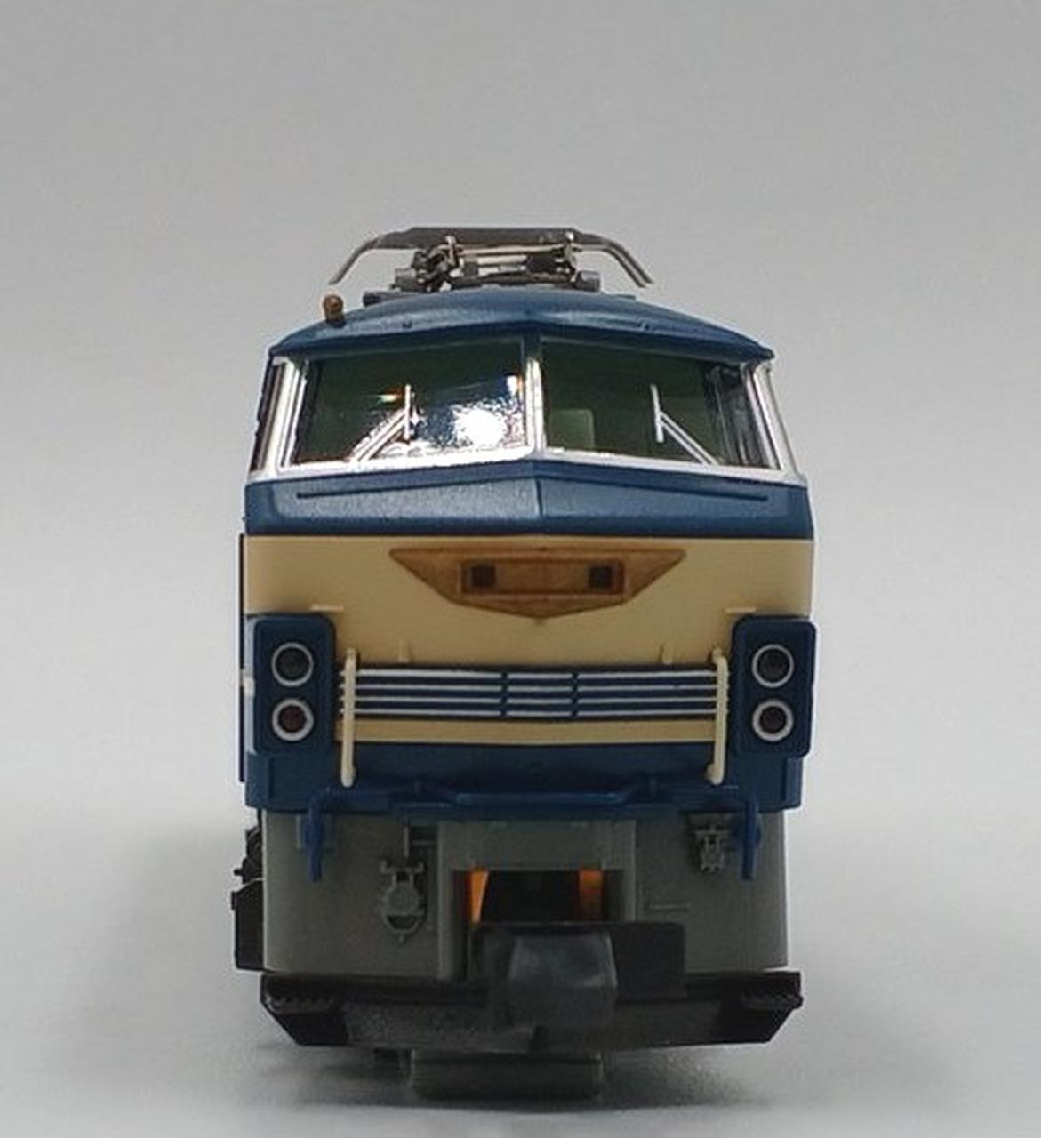 KATO N Gauge Rolling Stock Electric Locomotive 3090-3 EF66 Series 0 Series Late Model Blue Train Traction Locomotive