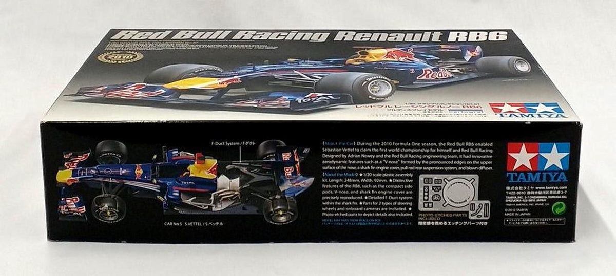 TAMIYA Plastic Model Red Bull Racing Renault RB6