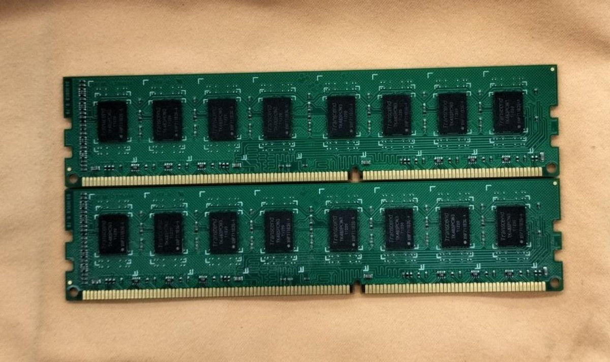 TRANSCEND PC Memory DDR3-1333 8GB x2