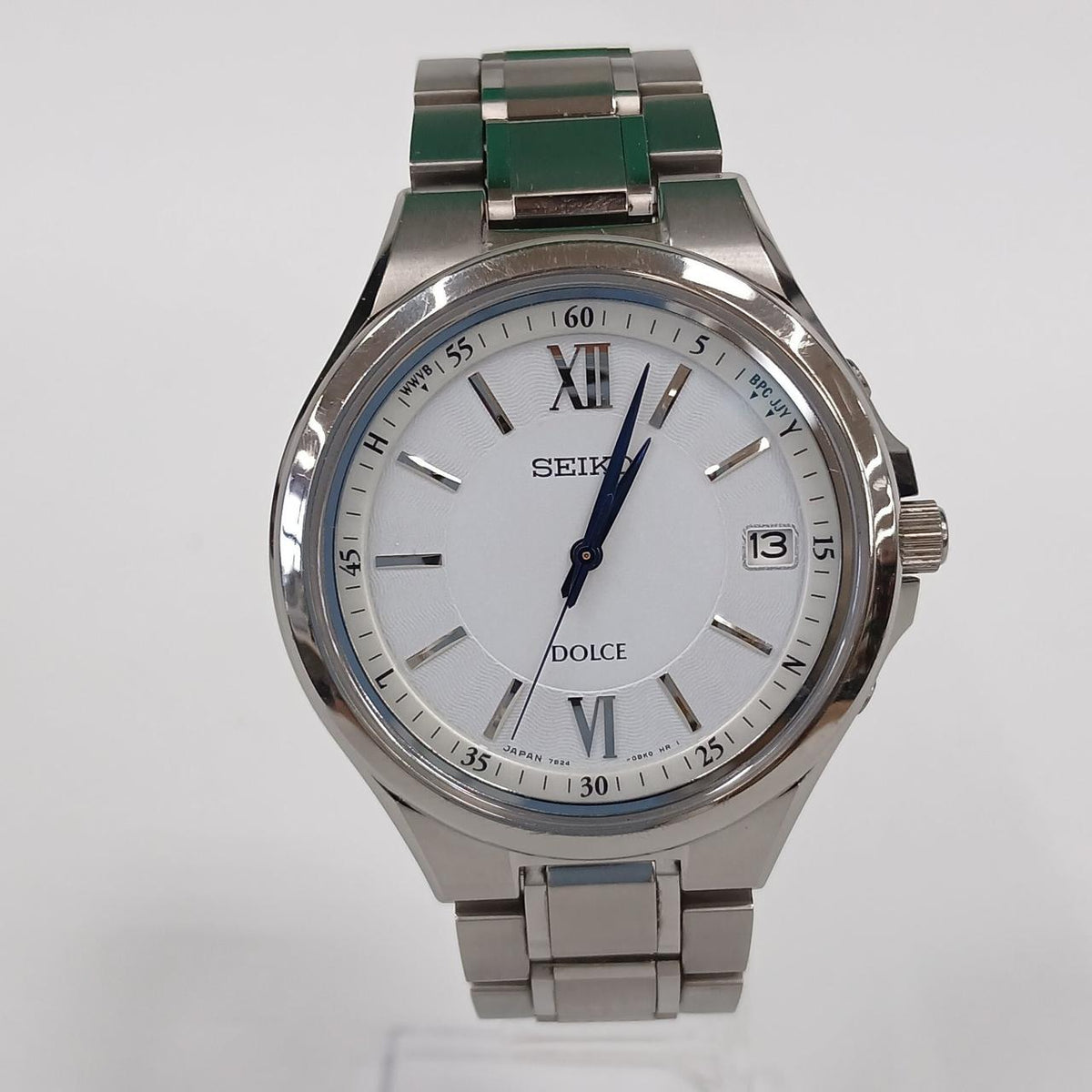 SEIKO Solar Radio-Controlled Wristwatch 7B24-0AX0