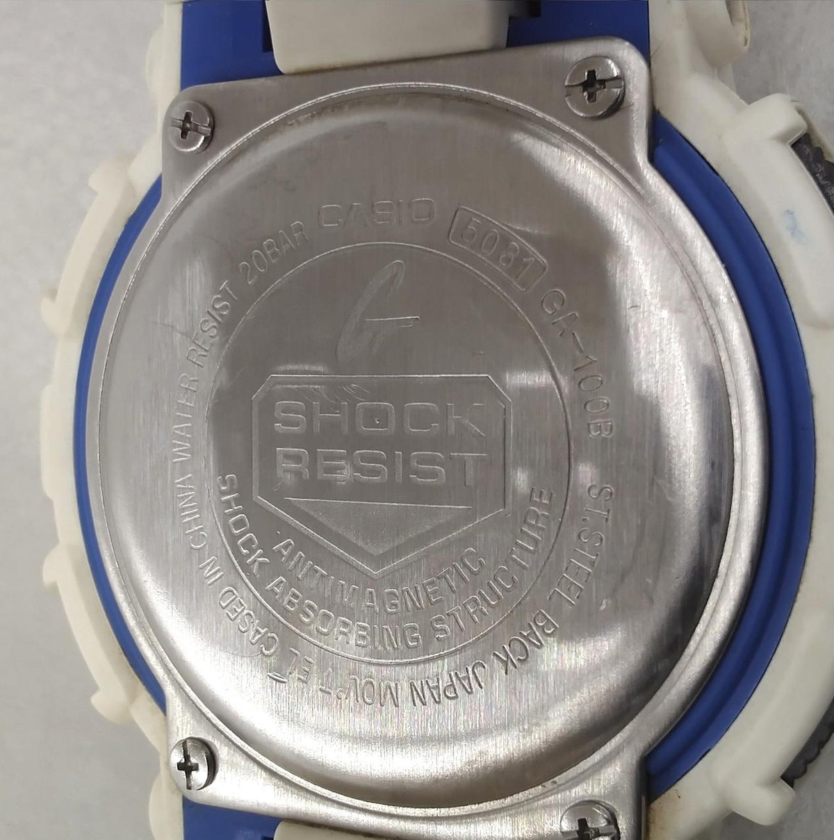CASIO Quartz G-SHOCK GA-100B-7AJF