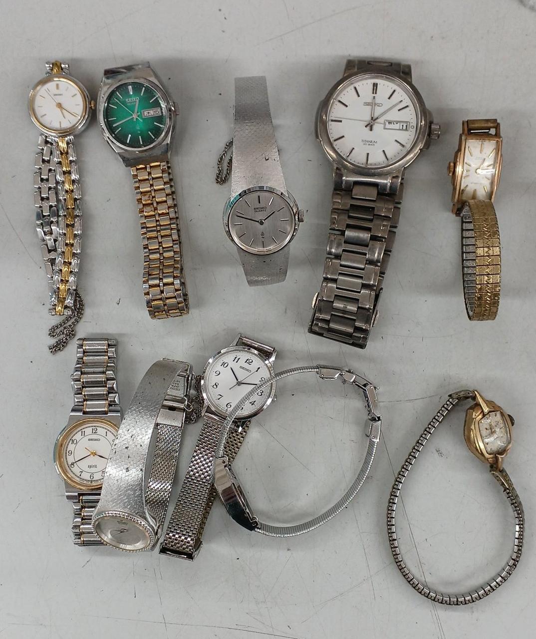 [JUNK] SEIKO Junk Bulk 47 Bottles