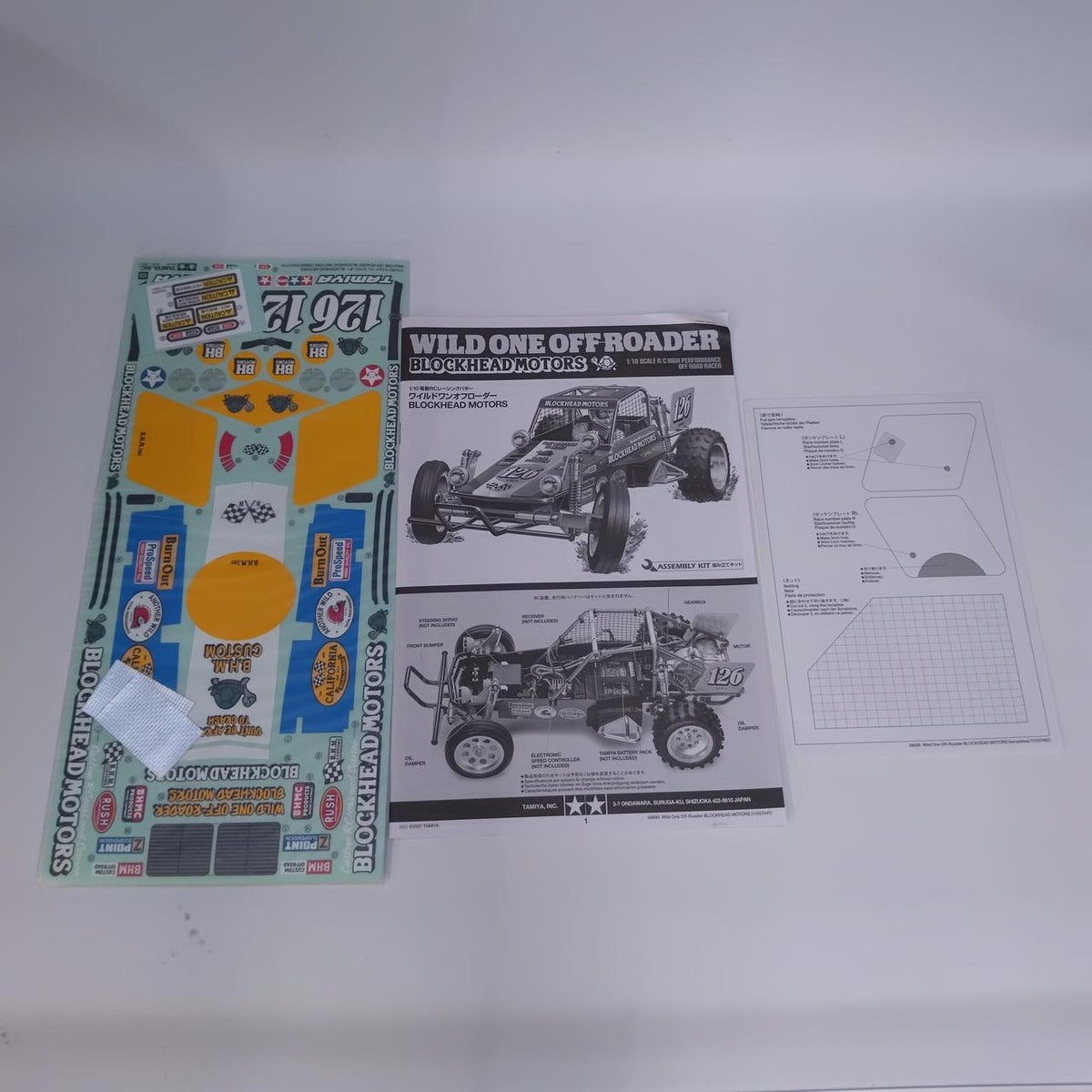 TAMIYA 1/10 Electric RC Racing Buggy Wild One Offloader