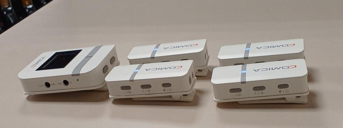 COMICA Wireless Pin Microphone VIMO Q