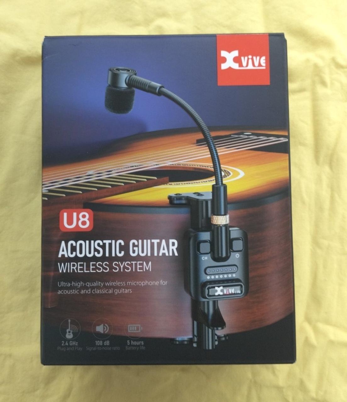 XVIVE Wireless Microphone for Acoustic Guitar U8