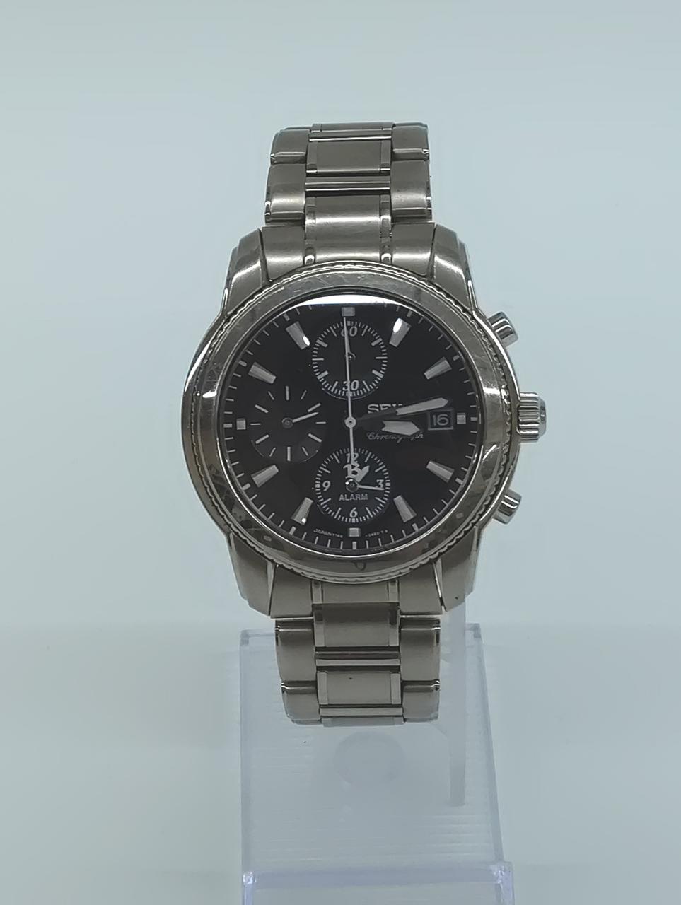 SEIKO Quartz Wristwatch 7T62-0BB0