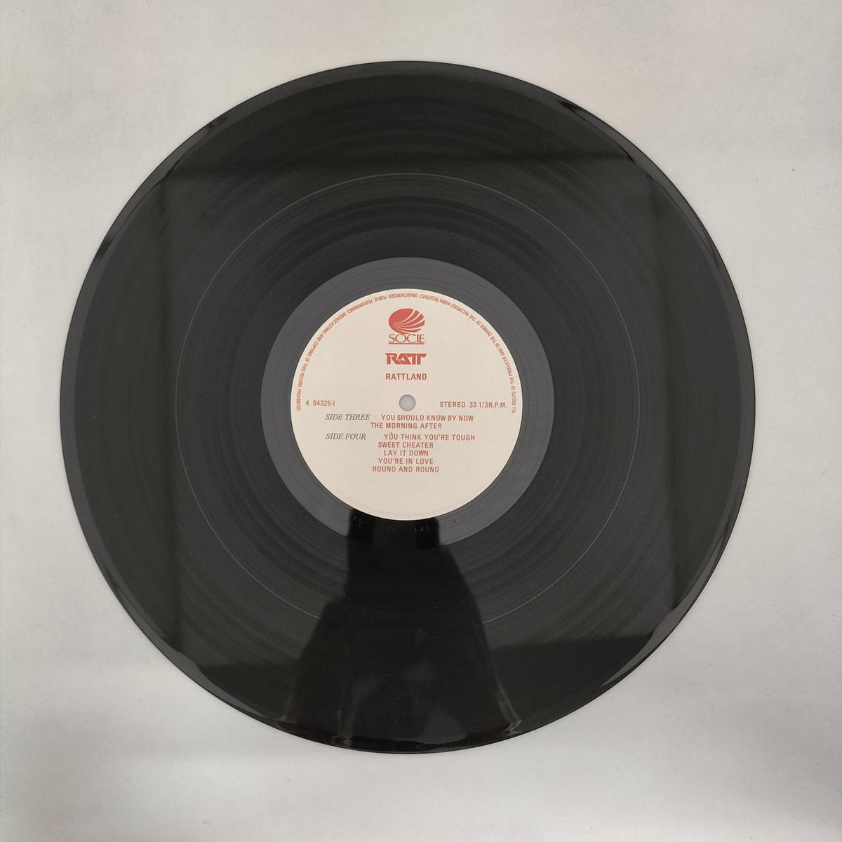 SOCIE RECORDING LP Record RATT