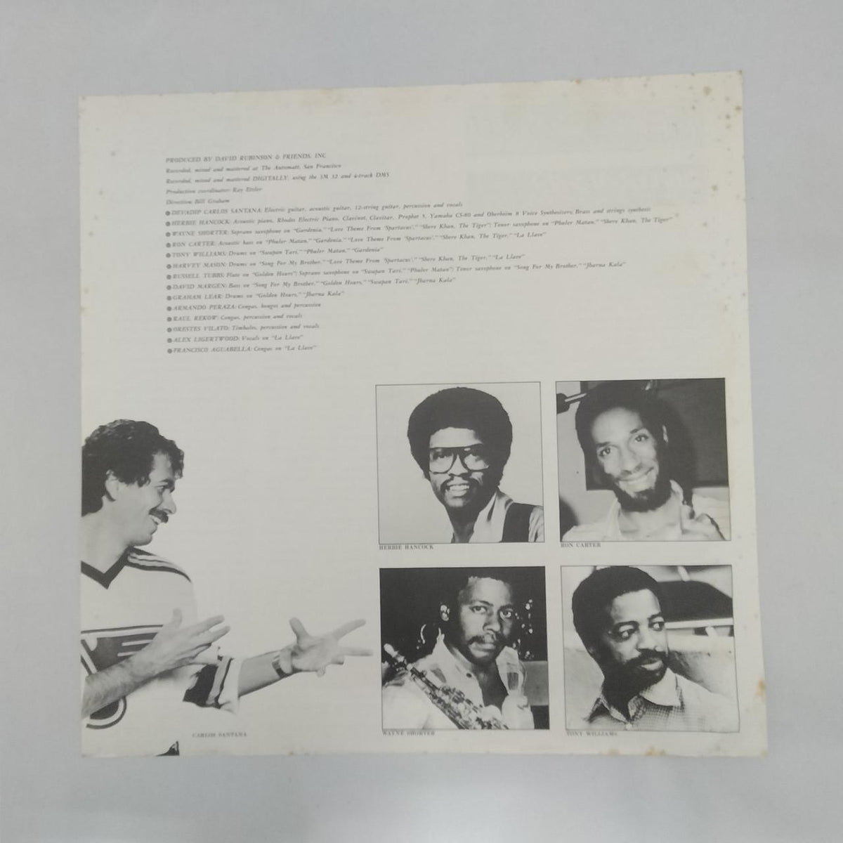 SONY Record DEVADIP CARLOS SANTANA / THE S
