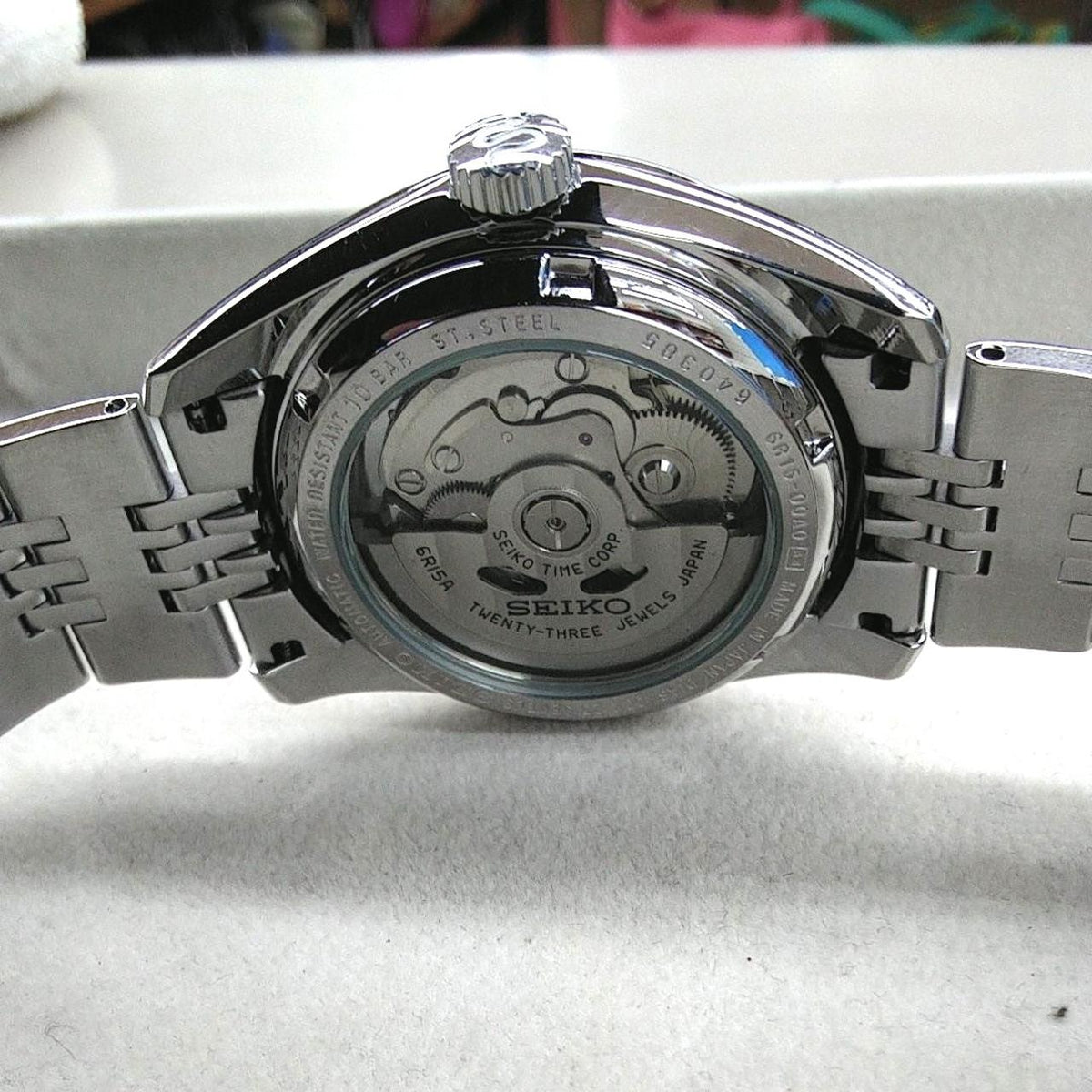 SEIKO Automatic Wristwatch Spirit Mechanical 6R15-00A0