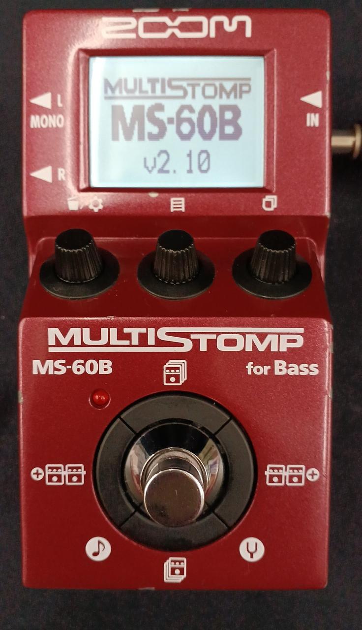 ZOOM Multi-Effects Pedal MS-60B