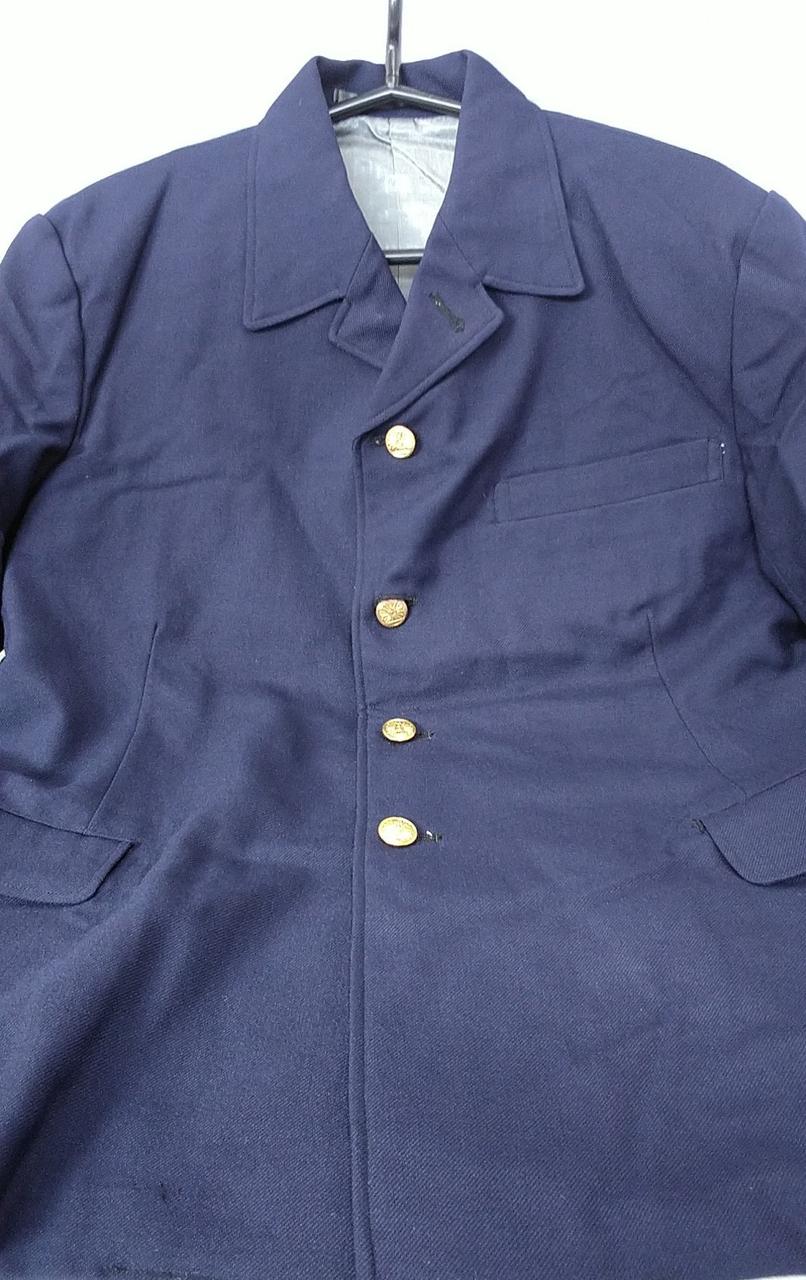 Japanese National Railways Jacket Type 2 Nami Toa Boshoku K.K Fuji Sangyo K.K