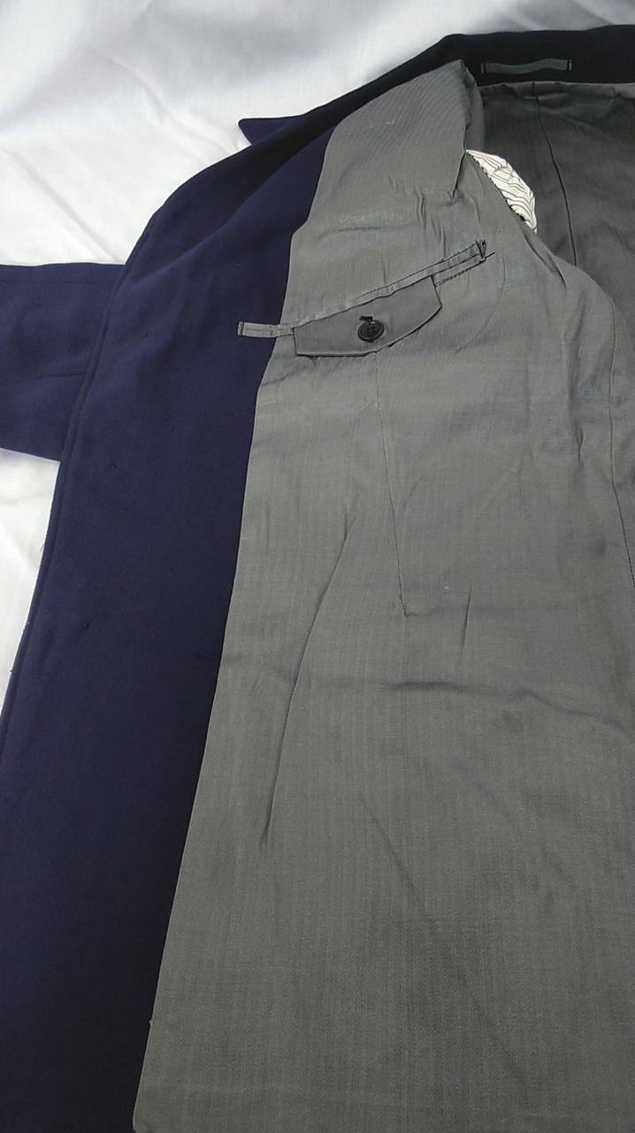 Japanese National Railways Jacket Type 2 Nami Toa Boshoku K.K Fuji Sangyo K.K