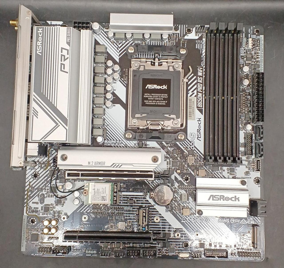 ASROCK Motherboard B650M PRO RS