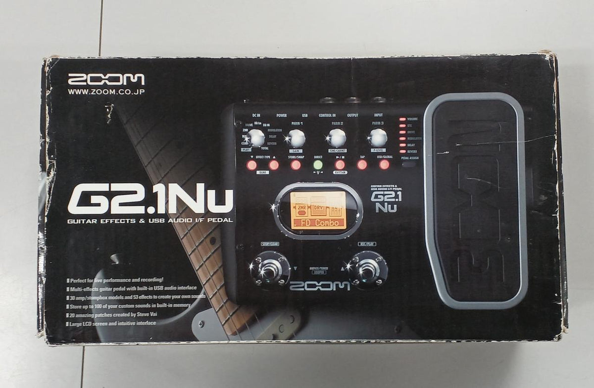 ZOOM Multi-Effects Pedal G2.1NU