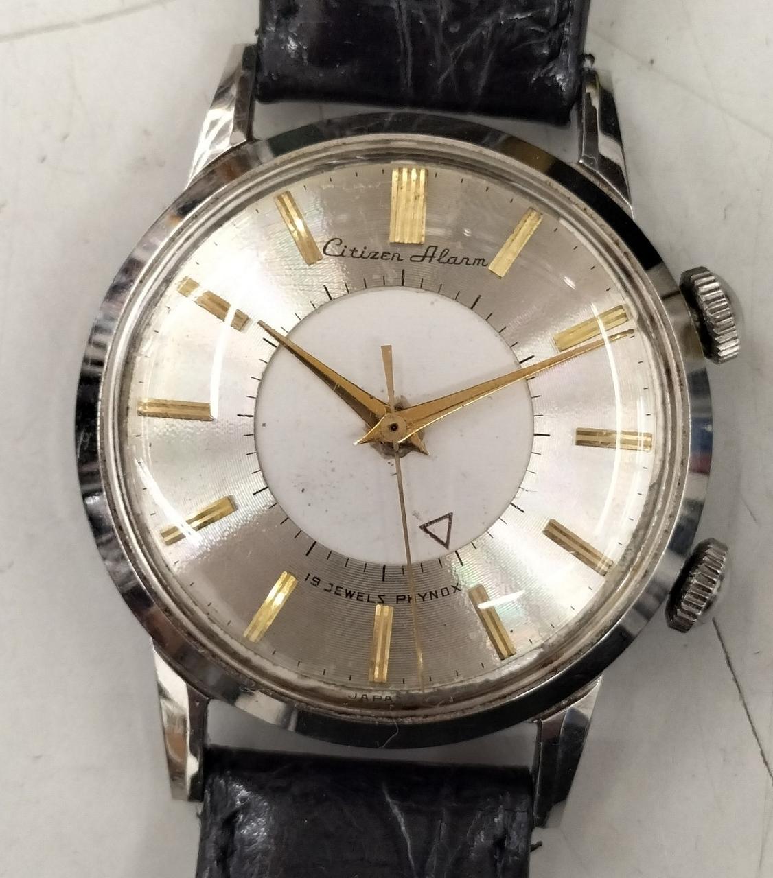 CITIZEN Citizen Alarm Manual Wind Wristwatch ALARM