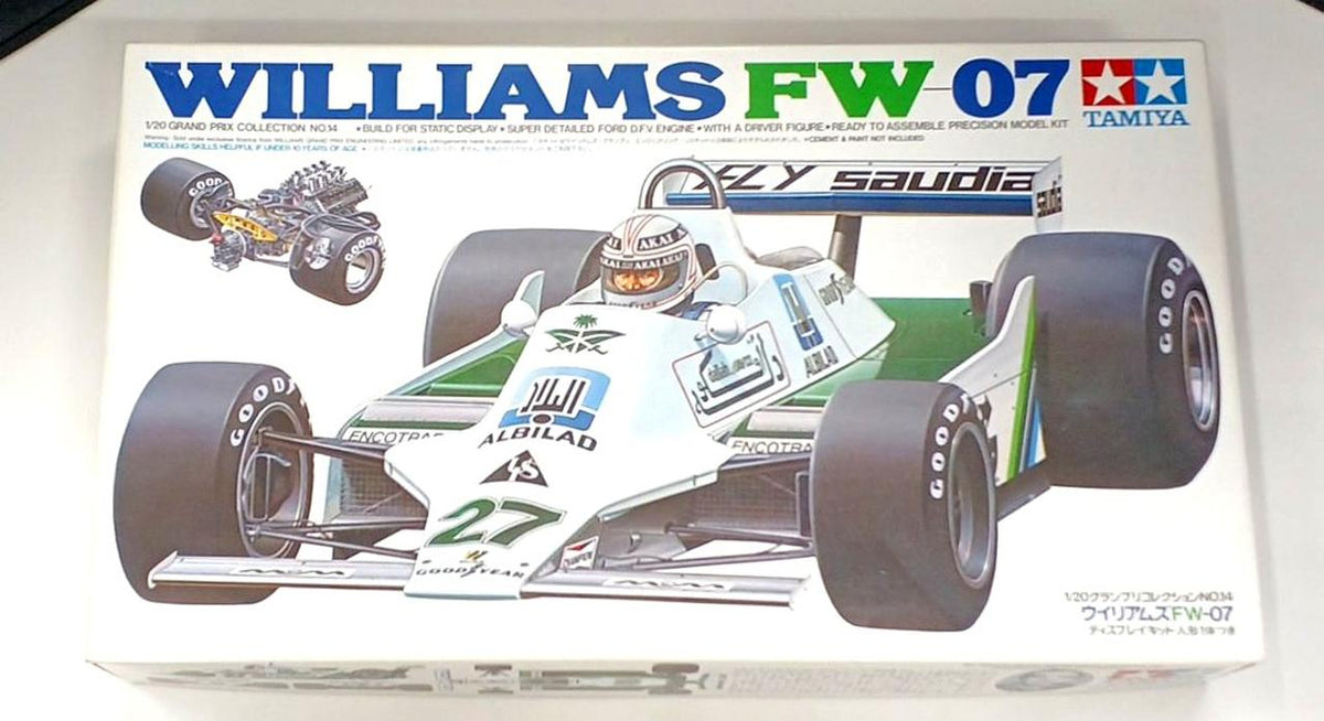 Tamiya Plastic Model Williams FW-07