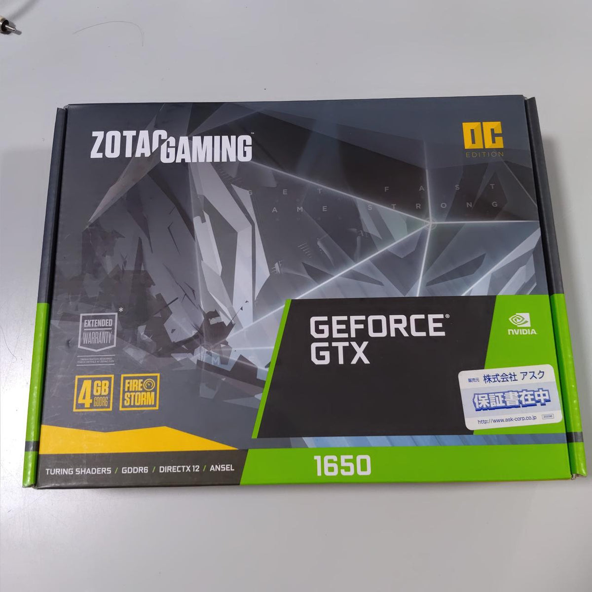 ZOTAC Graphics Board: GEFORCE GTX1650