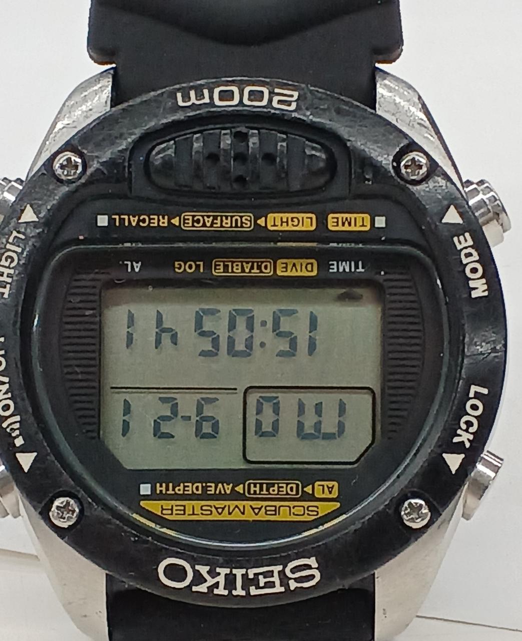 SEIKO Scuba Watch M705-5A00