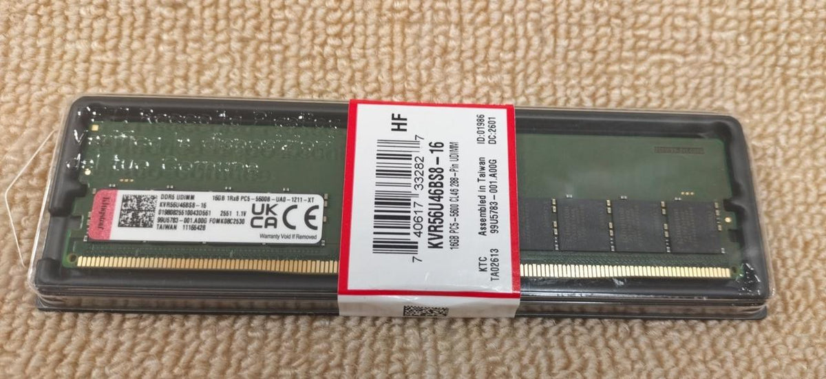 KINGSTON TECHNOLOGY DDR5 Memory KVR56U46BS8-16
