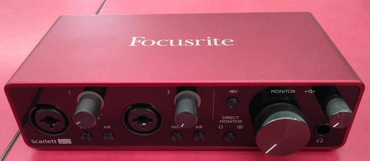FOCUSRITE Audio Interface: SCARLETT2I2 GEN3