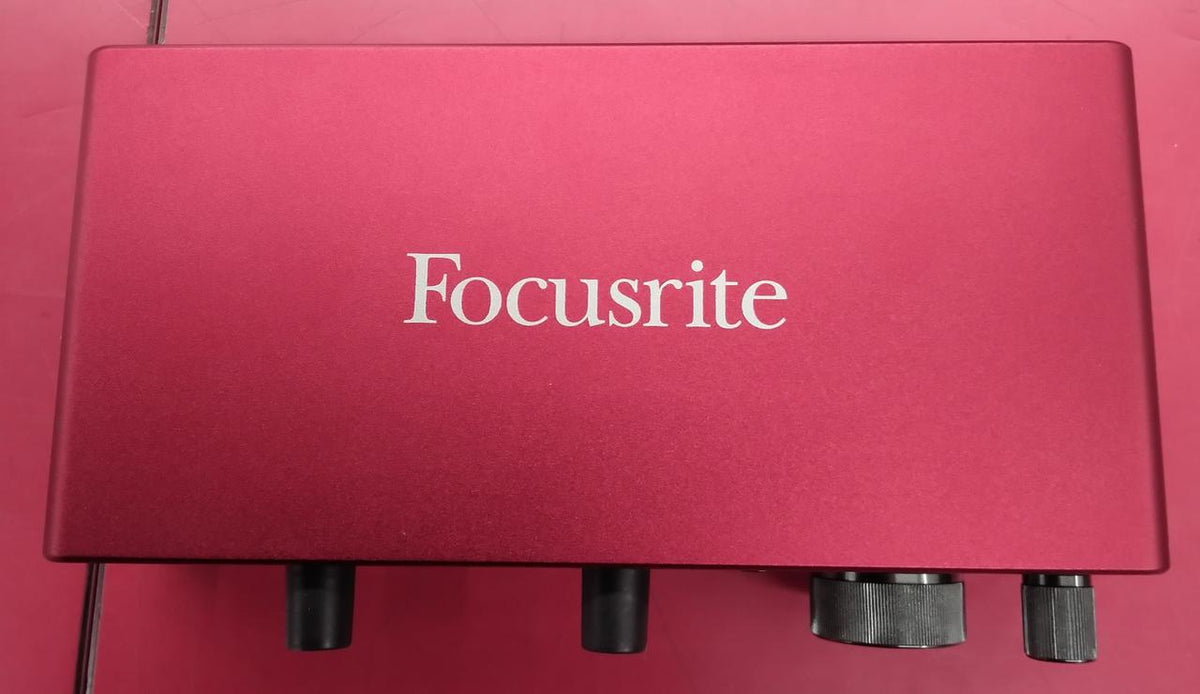 FOCUSRITE Audio Interface: SCARLETT2I2 GEN3