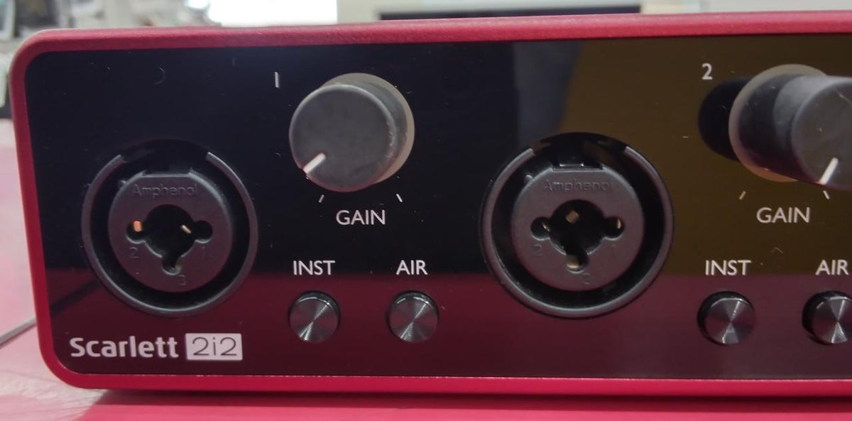 FOCUSRITE Audio Interface: SCARLETT2I2 GEN3