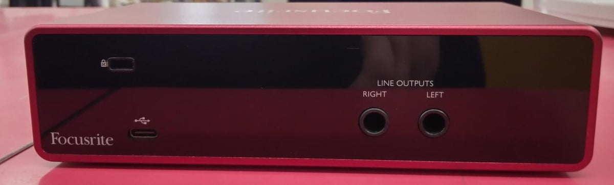 FOCUSRITE Audio Interface: SCARLETT2I2 GEN3