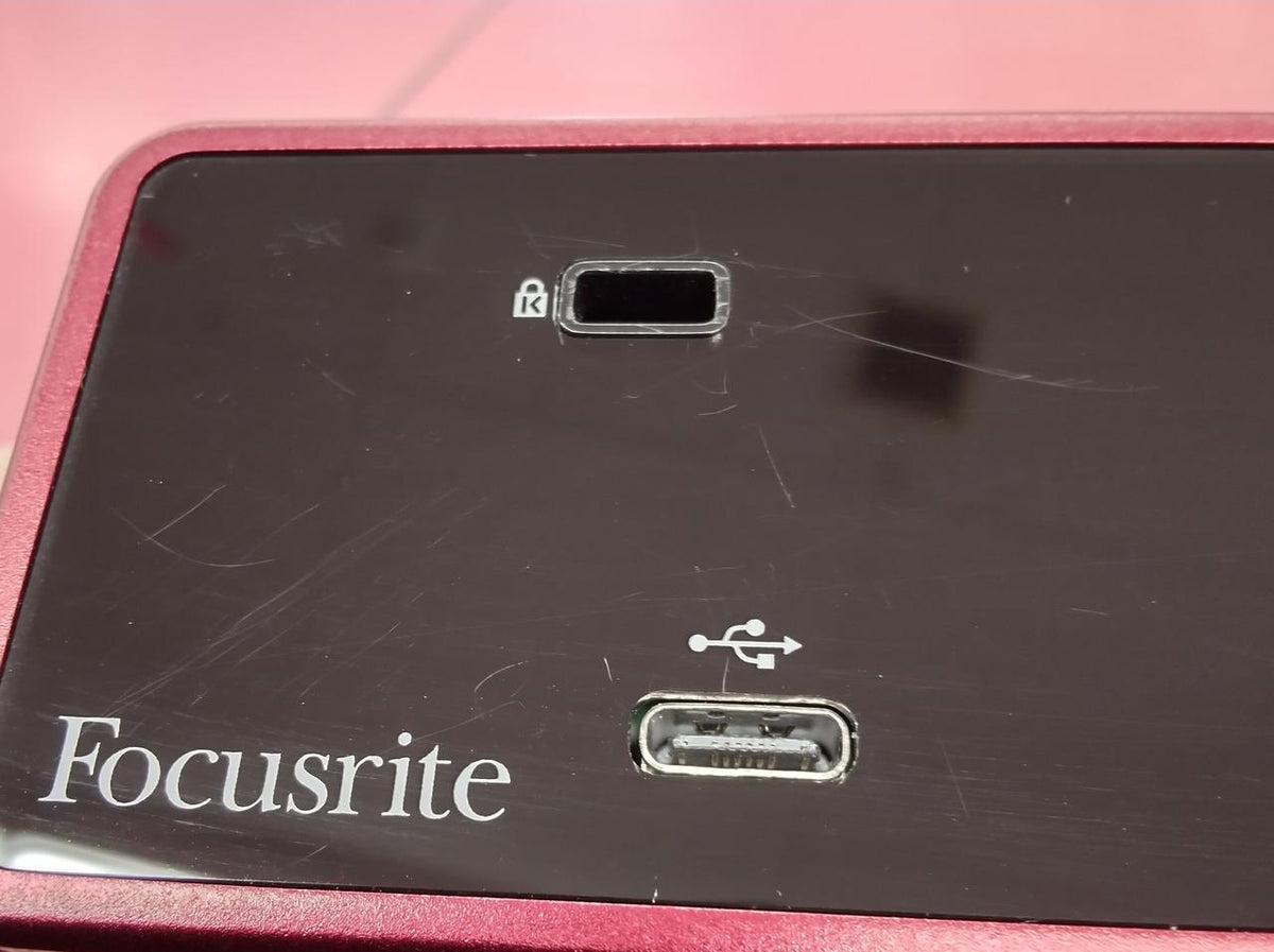 FOCUSRITE Audio Interface: SCARLETT2I2 GEN3