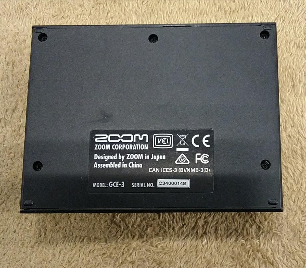 ZOOM Audio interface: GCE-3