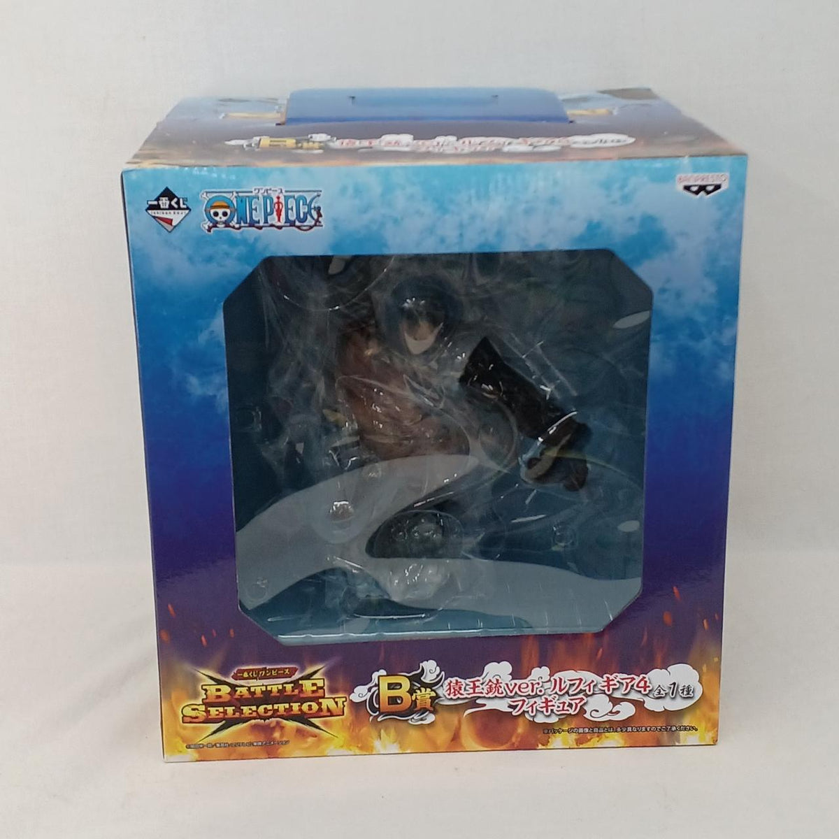 BANPRESTO One Piece BATTLE SELECTION Ichiban Kuji B Prize Saruo Gun Ver. Luffy Gear 4