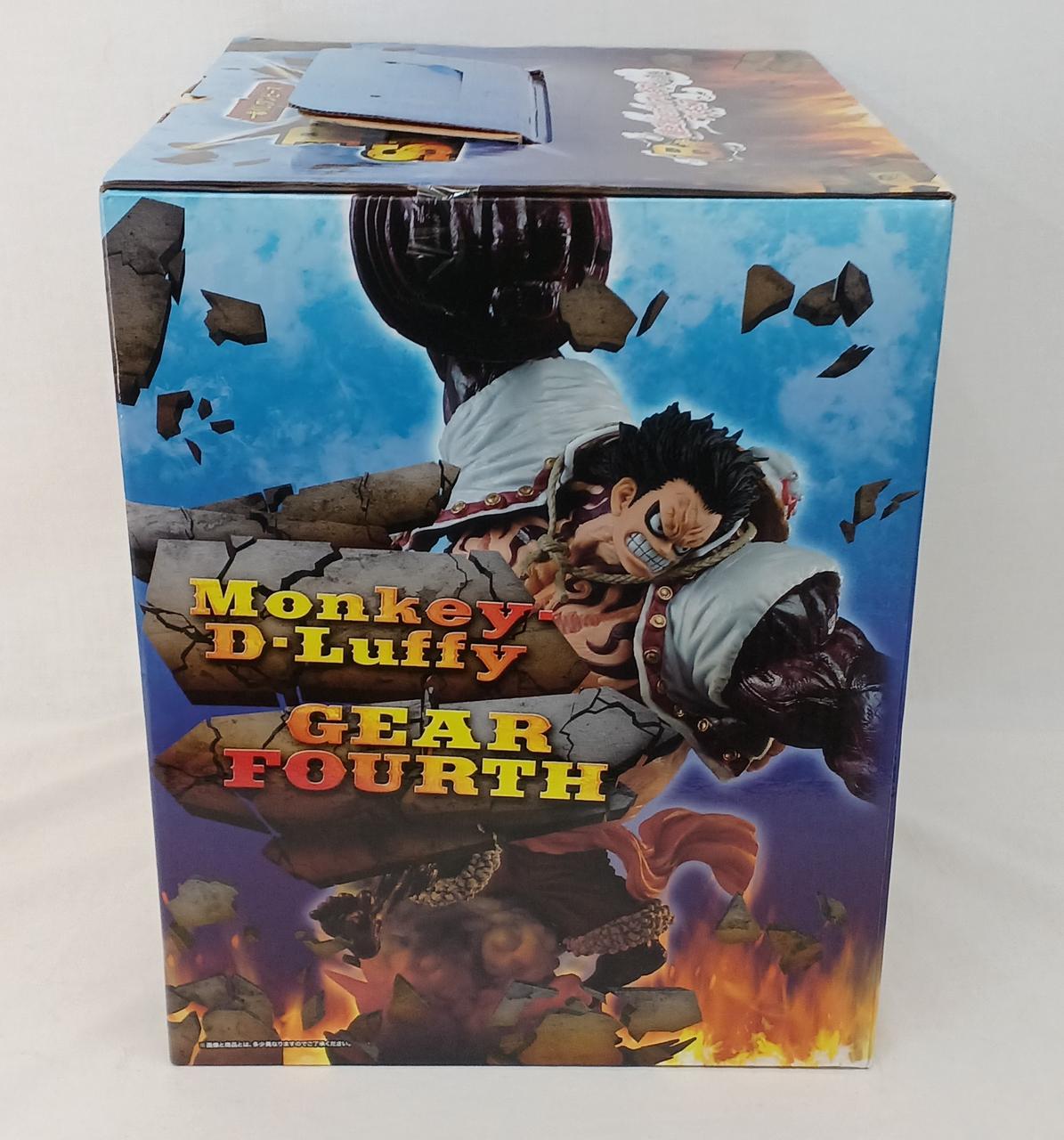 BANPRESTO One Piece BATTLE SELECTION Ichiban Kuji B Prize Saruo Gun Ver. Luffy Gear 4